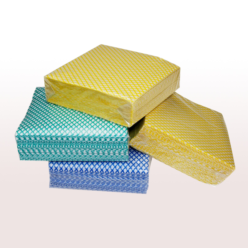 General purpose non-woven impregnated cleaning cloth to clean and wipe convenient cloth