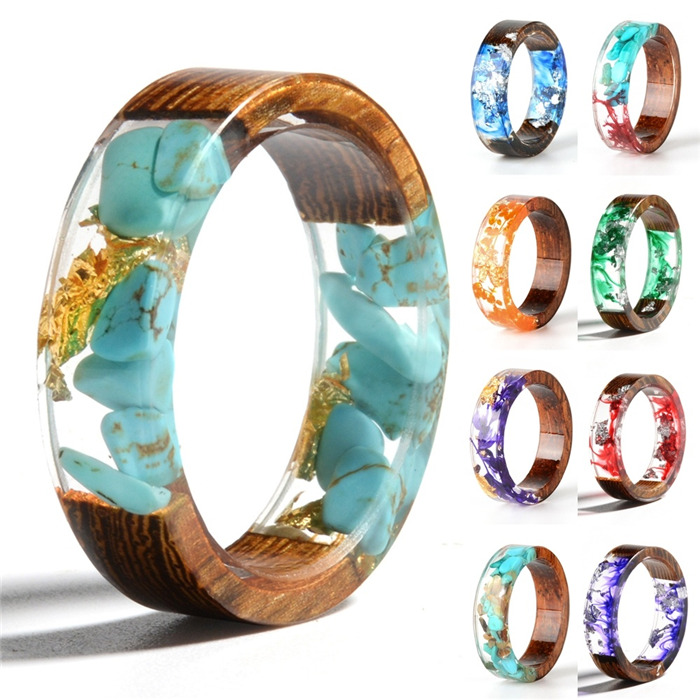 Wood Resin Ring