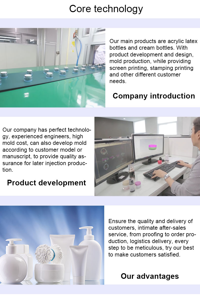 Cosmetic bottles Factory