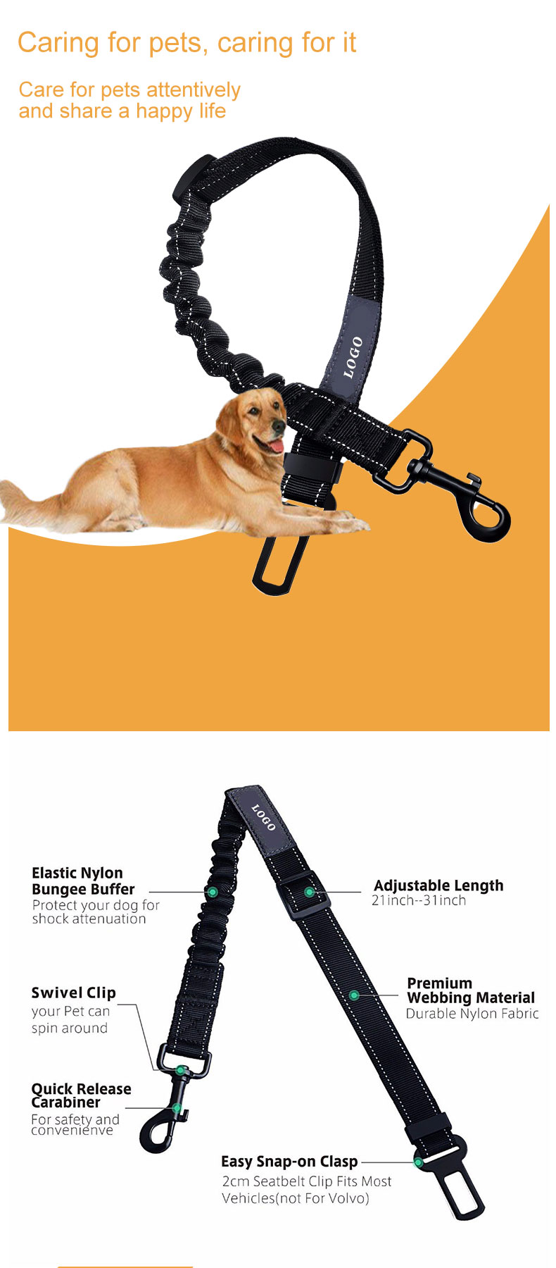pet safety belt product