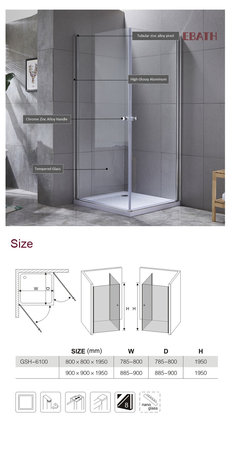 glass shower enclosure installation manufacturers