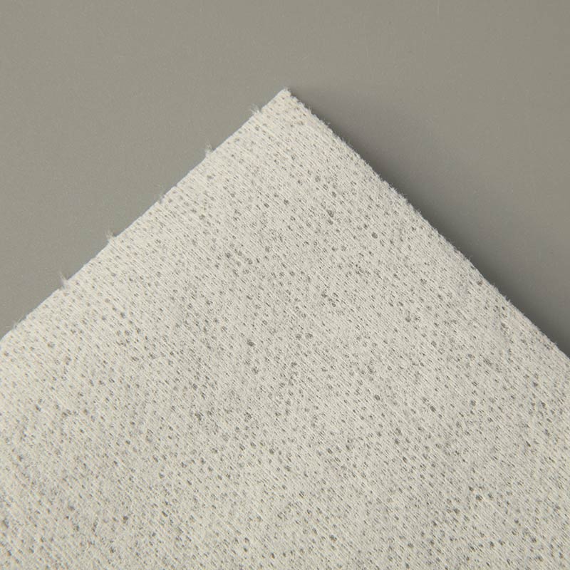 Embossed spunlace non-woven fabric