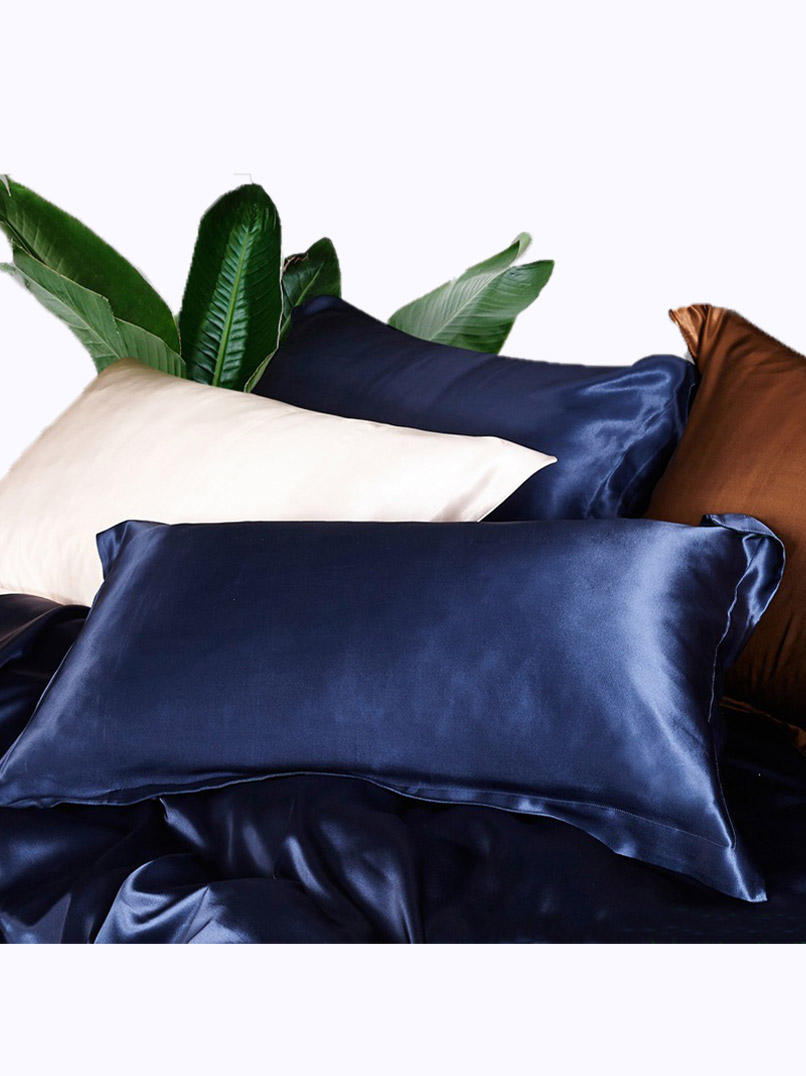 Solid Color Silk Pillowcase | Organic Mulberry Silk Pillowcase | Silk Pillowcase
