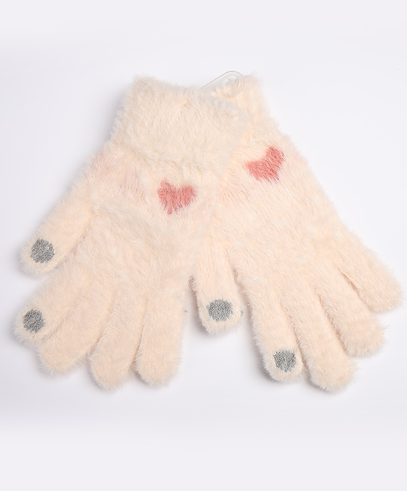 China custom acrylic girls gloves