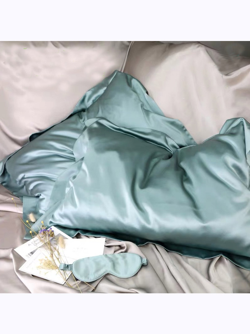 Oxford Silk Pillowcase | With Gift Box Silk Pillowcase | Plain Dyed Silk Pillowcase