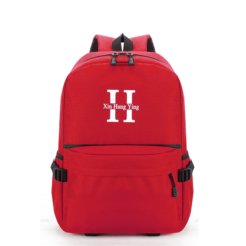 Contracted canvas backpack