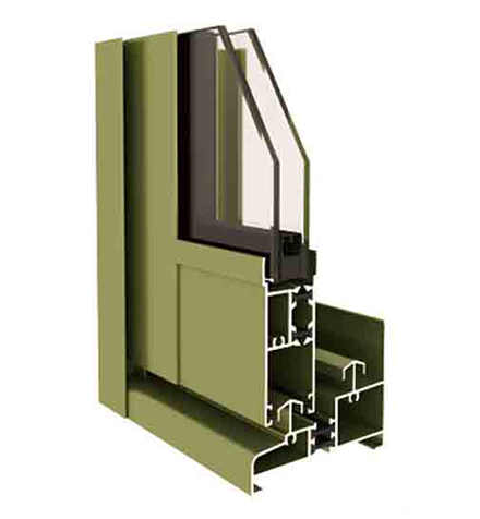 85B series heat insulation sliding window