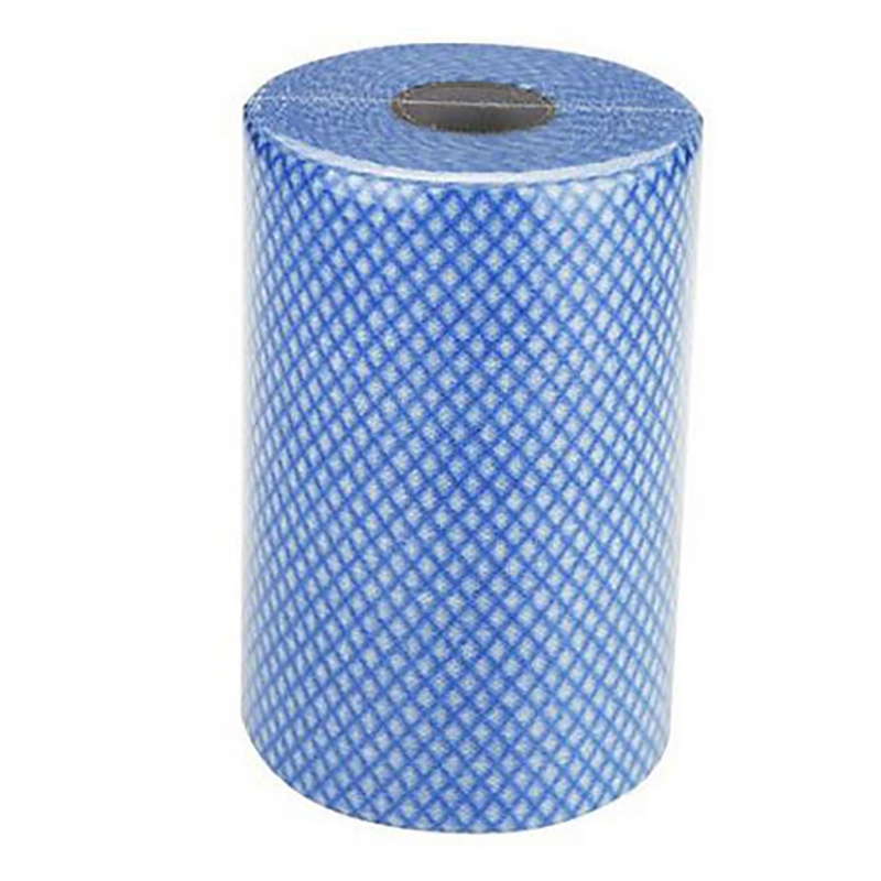 Non-woven impregnated cleaning cloth clean wipe roll paper convenience cloth