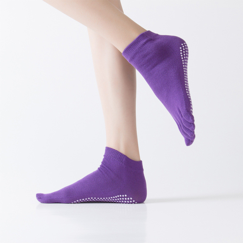 Purple Ladies Yoga socks factory