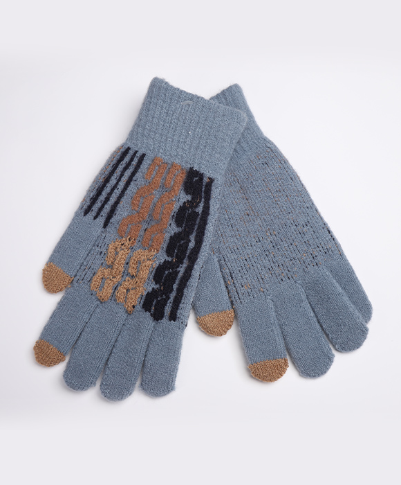 Chinese men knitted gloves