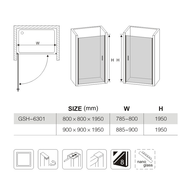 sliding shower doors manufacturers