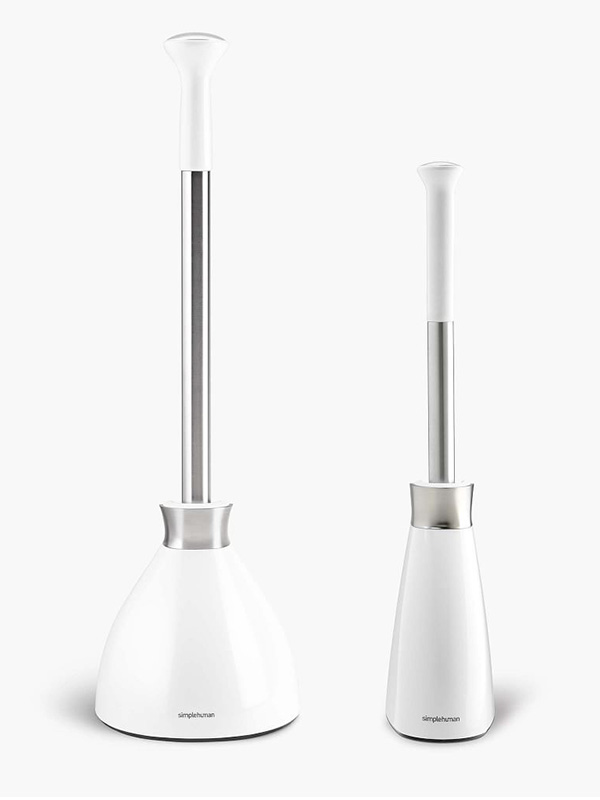 Toilet plunger and brush set of 2