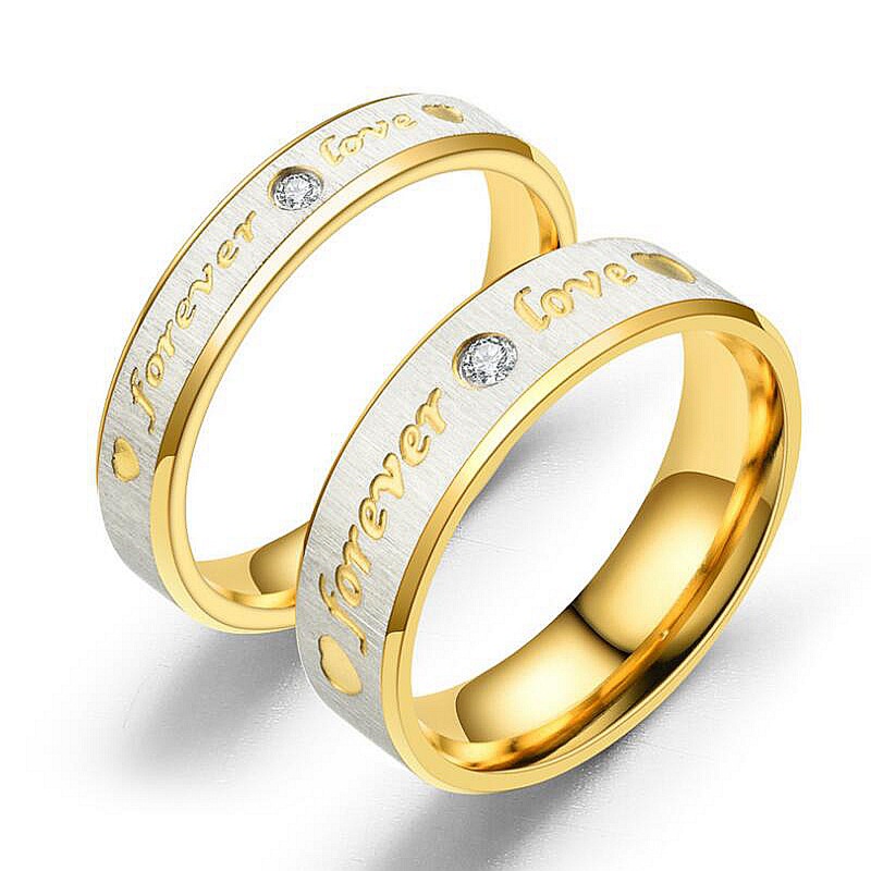 Forever LOVE couples ring