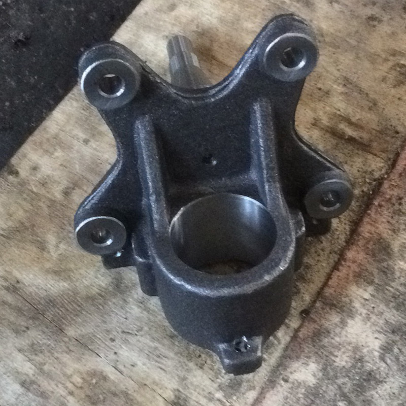 iron steering knuckle forging parts