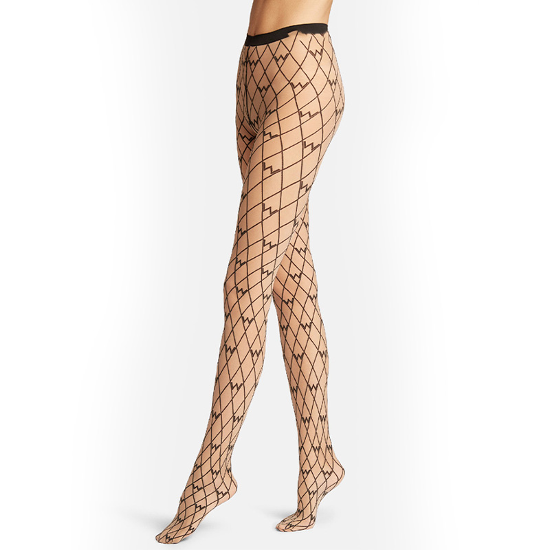 Rhinestone fishnet stockings pantyhose tights women sexy socks