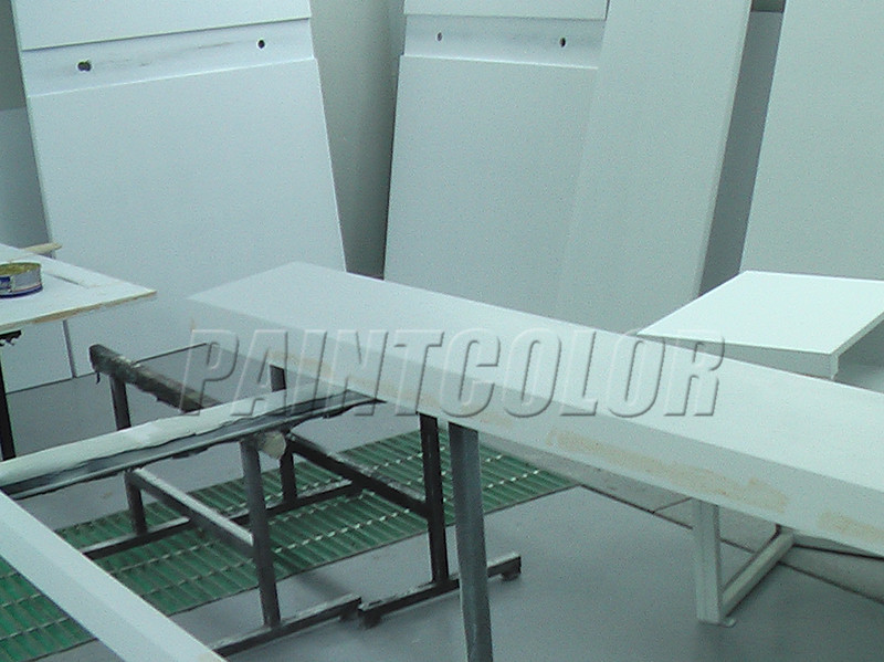 Furniture paint booth wood spray booth