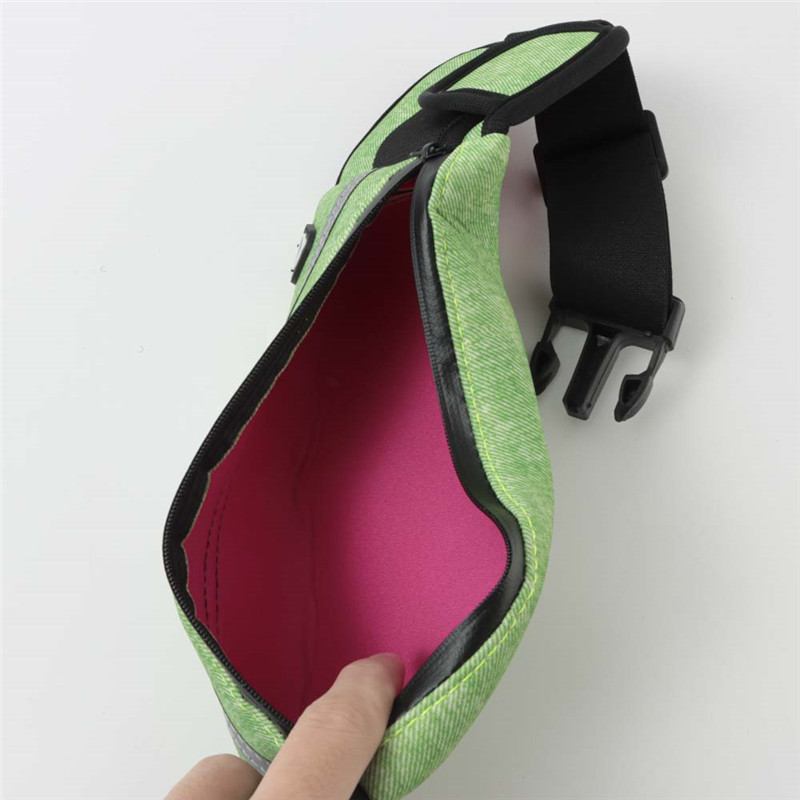 Custom Green Sport Waist Bag | Sport Waist Bag service | Sport Waist Bag