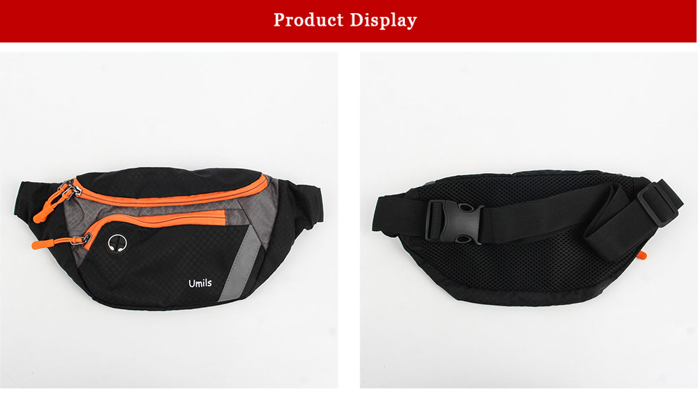 Sport Waist Bag supplier | Black Sport Waist Bag | Fitness Accessories