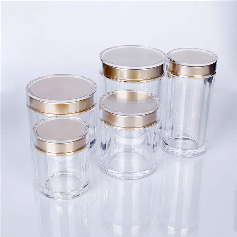  300ml acrylic jars with lids