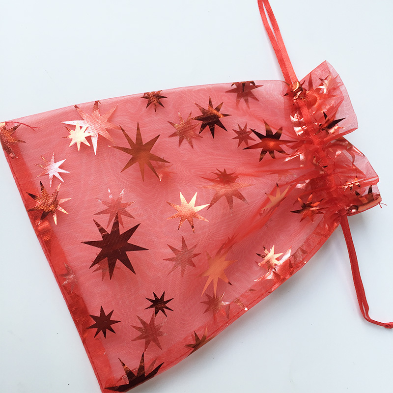 Customized organza fabric bag