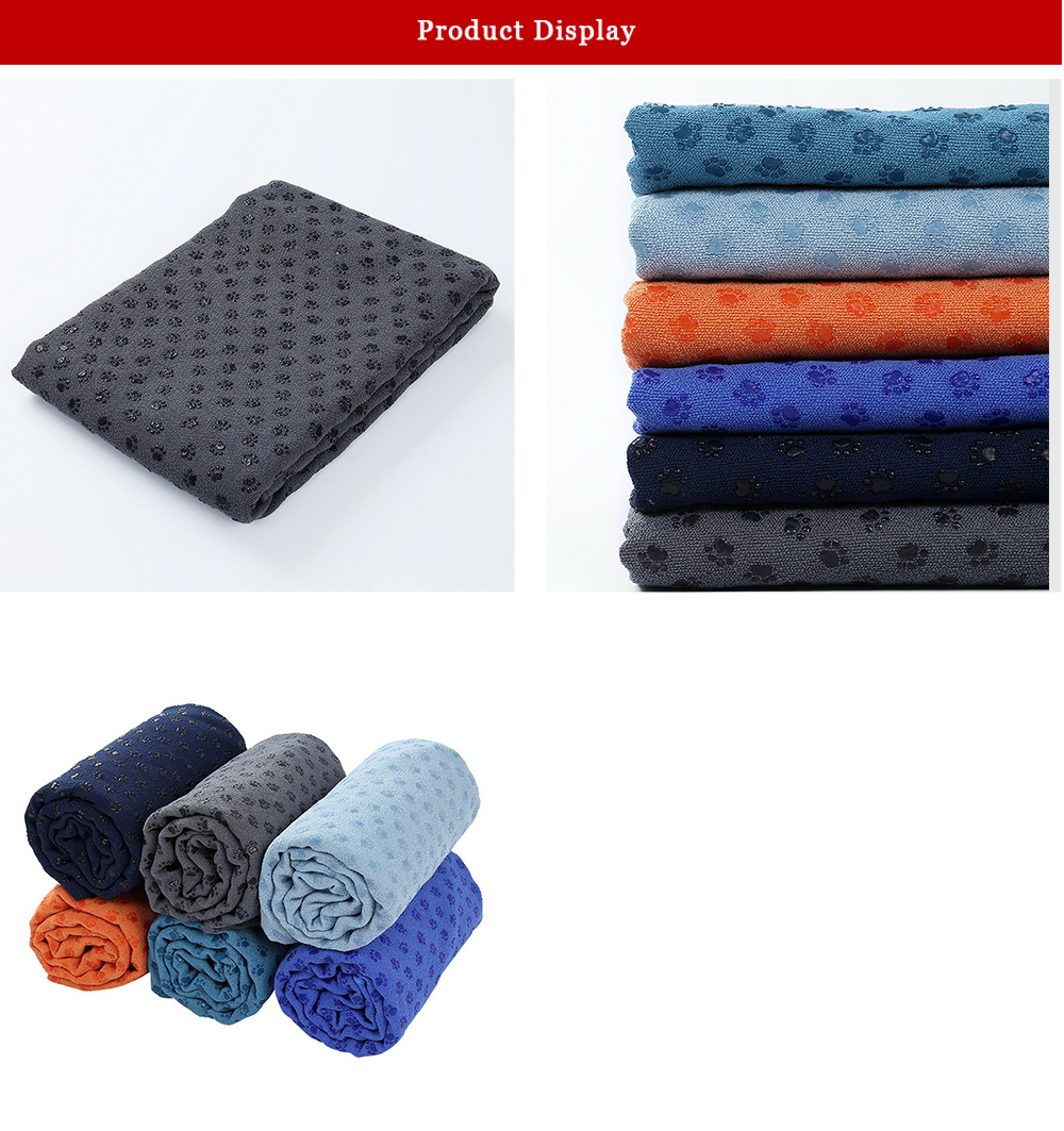 Gray Yoga towel | Yoga towel | Custom Yoga towel supplier