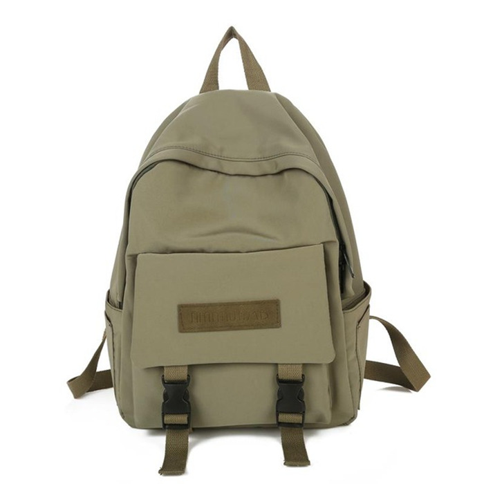 Solid color School Bag