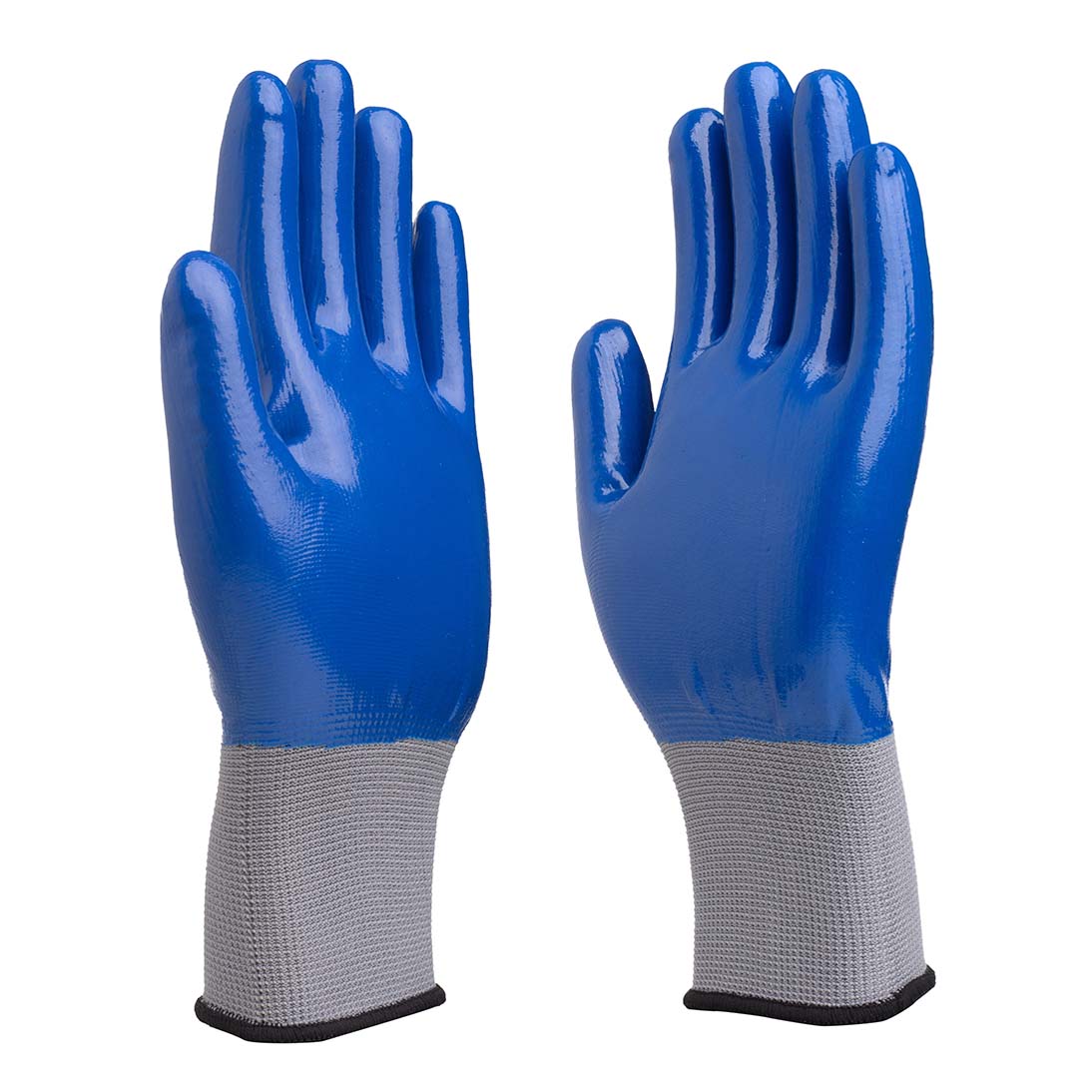 13G polyester glove nitrile fully coated 
