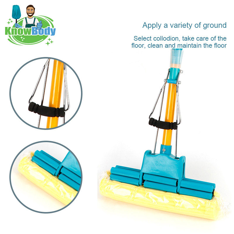 Cleaning mop holder 