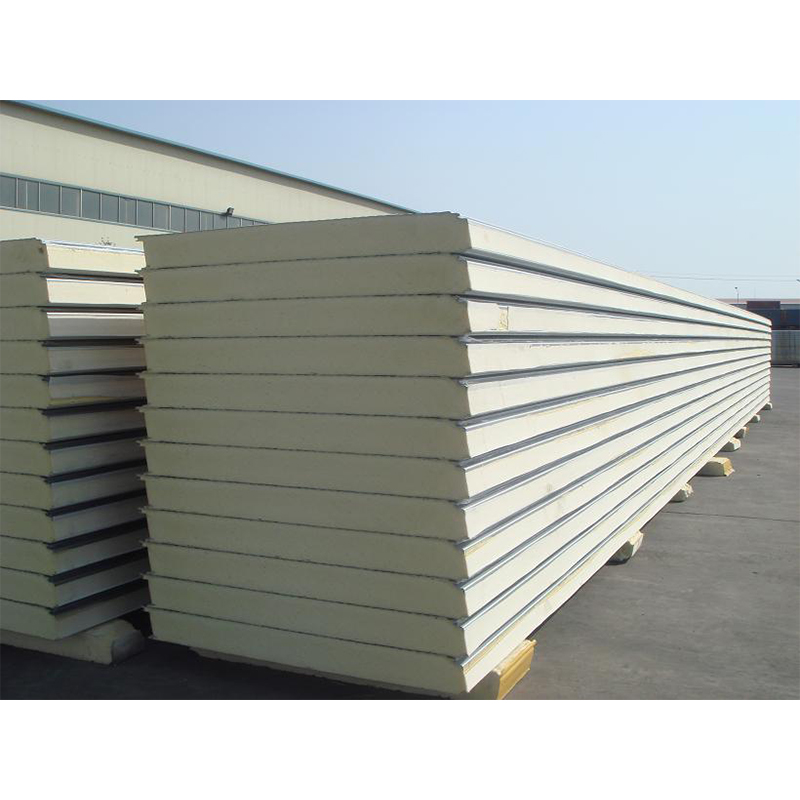 0.3-0.6mm Steel Sheet Thickness PU Roof Panel
