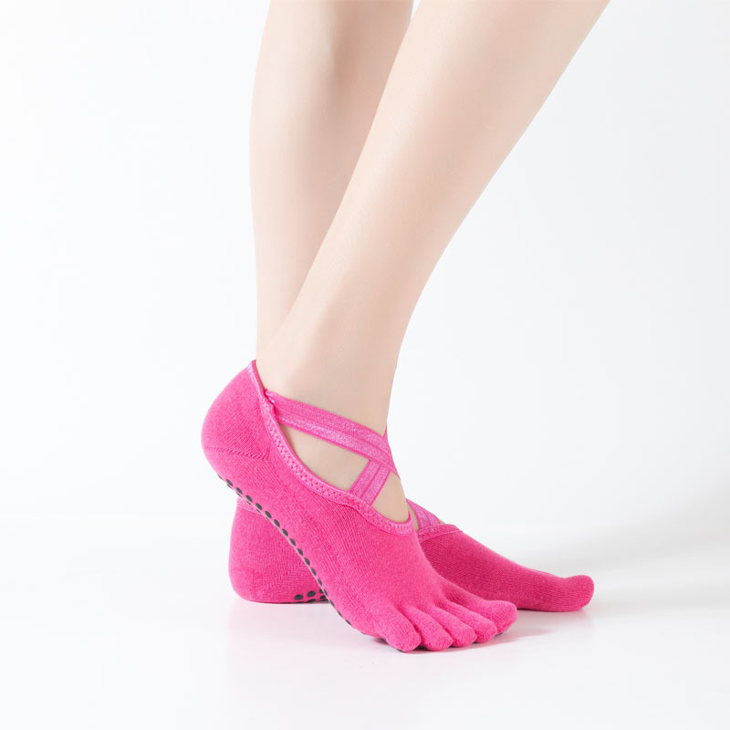 Custom Pink Yoga socks manufacturer