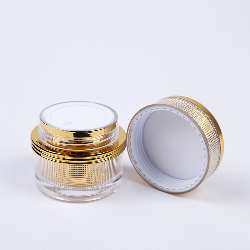  Luxury acrylic cosmetic jars