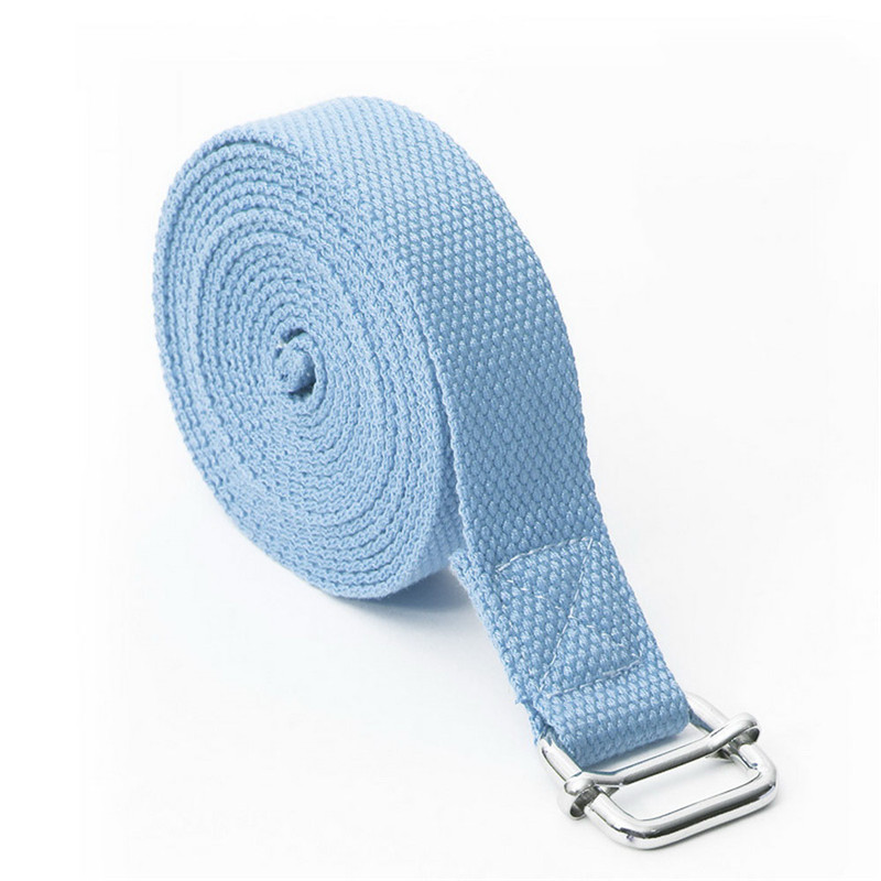 Creamy White Yoga strap | Yoga strap factory | Custom Yoga strap
