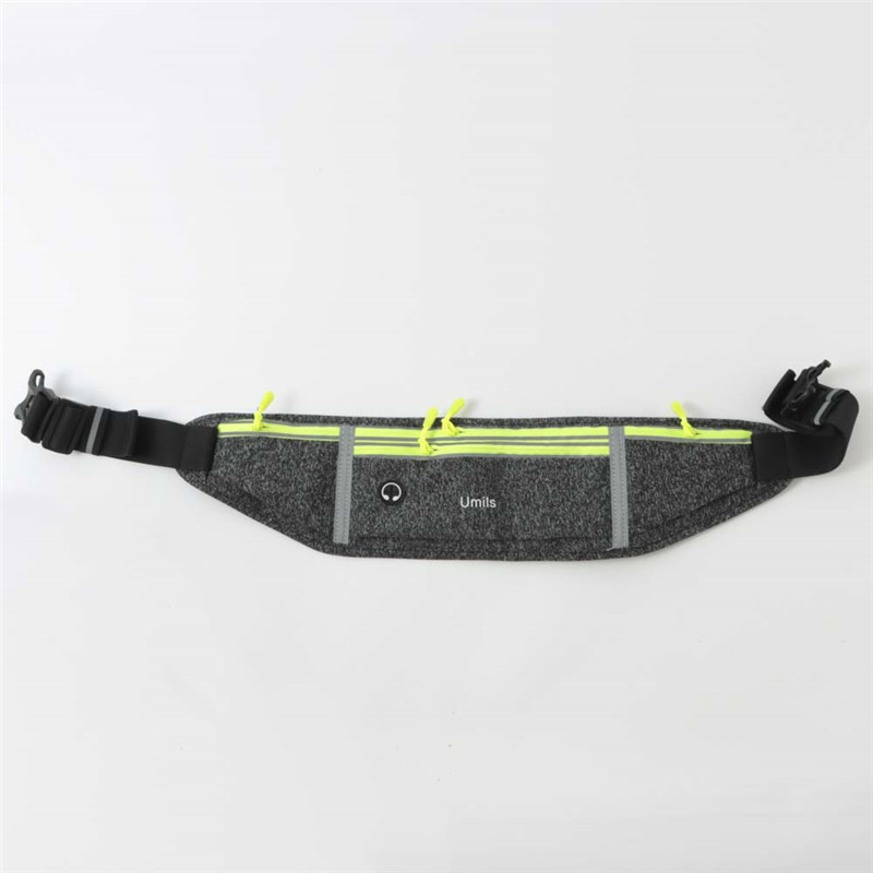 Customized Gray Sport Waist Bag | China Sport Waist Bag | Sport Waist Bag
