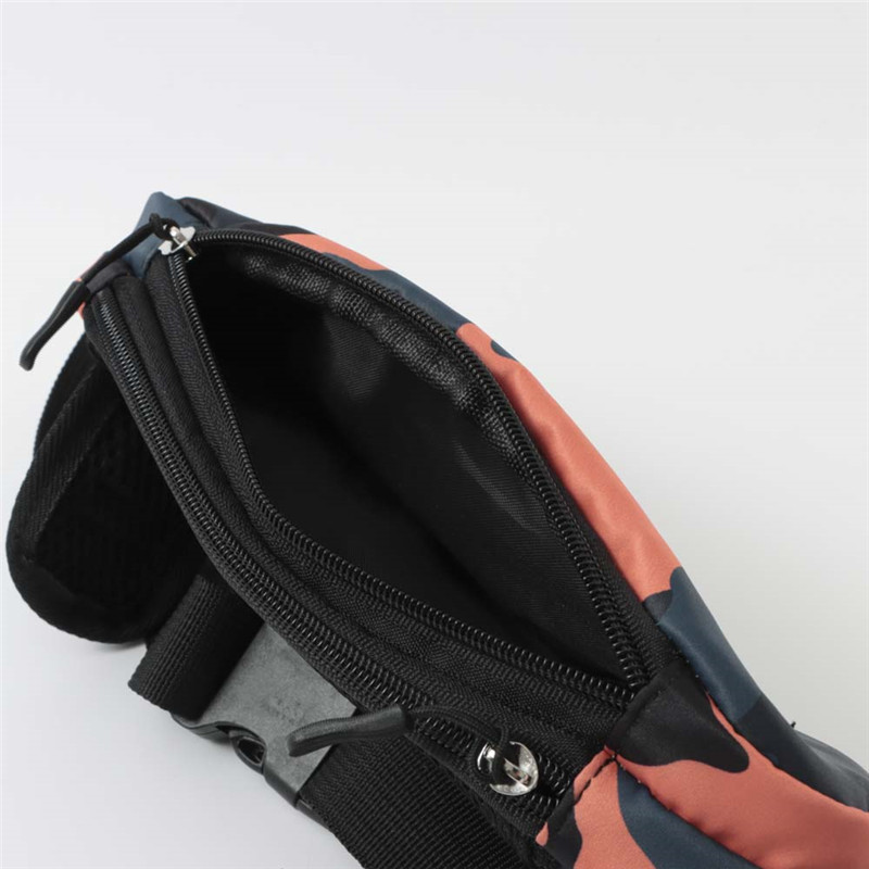 Camouflage orange Sport Waist Bag | Sport Waist Bag | China Fitness Accessories