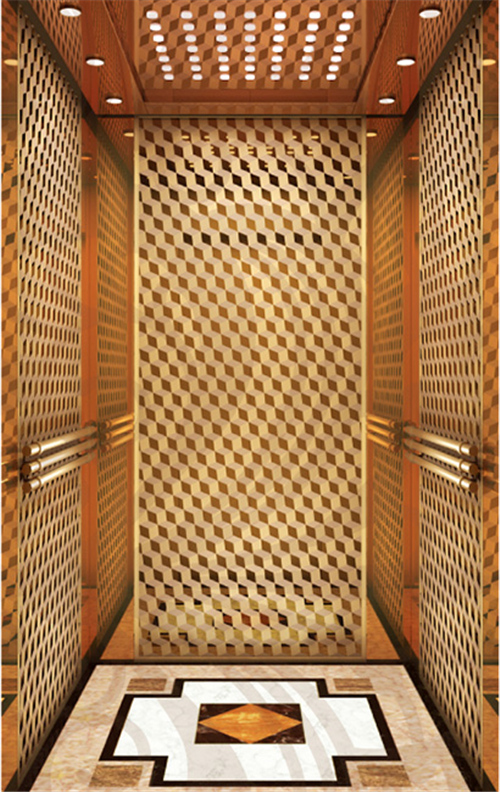gearless passenger elevator