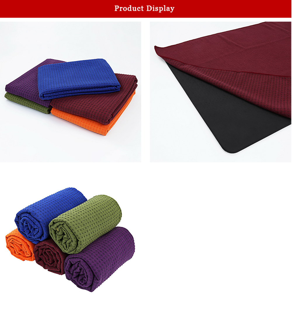 Custom Blue Yoga towel | Blue Yoga towel in China | Custom China Yoga towel