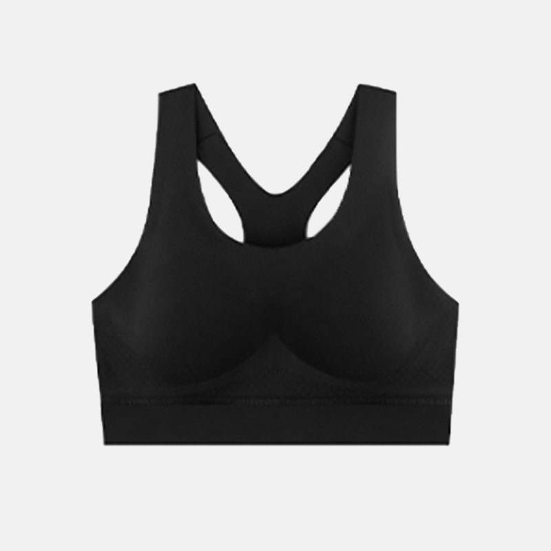new summer solid private label gym bra full coverage high neck ribbed yoga sports bra crop top