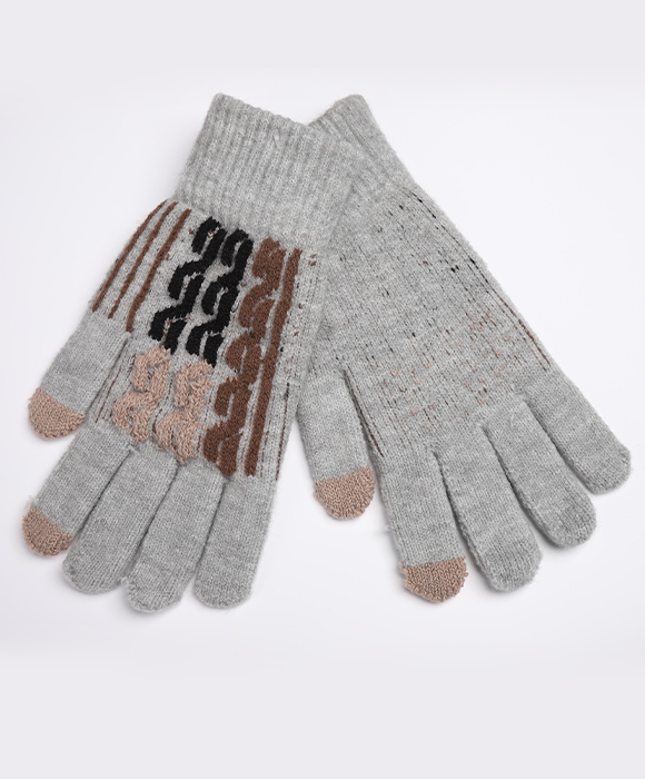 Chinese men knitted gloves