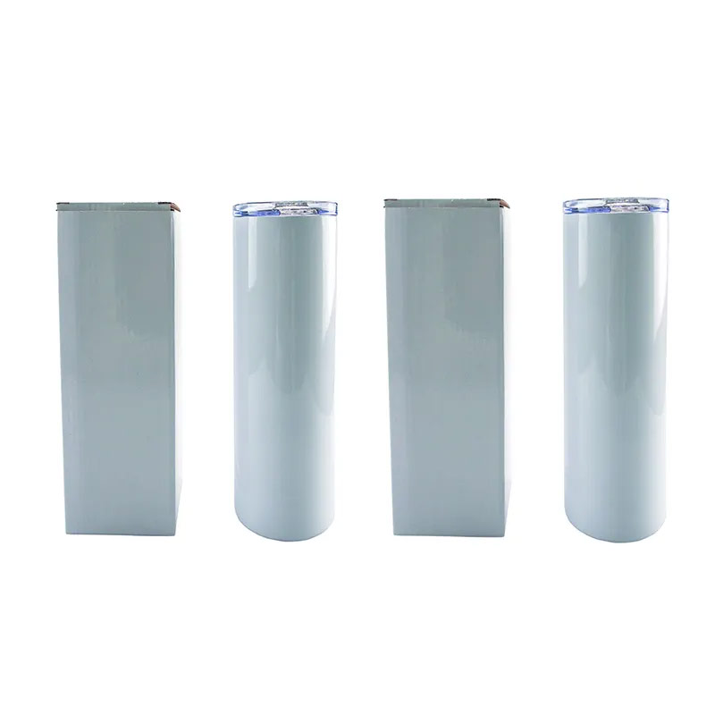 600ml stainless steel vacuum insulated sublimation cooler tumbler with straw S01-0423 glam camp