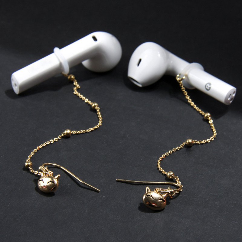 Animel Earrings with Bluetooth Earbuds