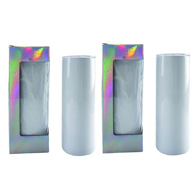 600ml stainless steel vacuum insulated sublimation cooler tumbler with straw S01-0423 glam camp