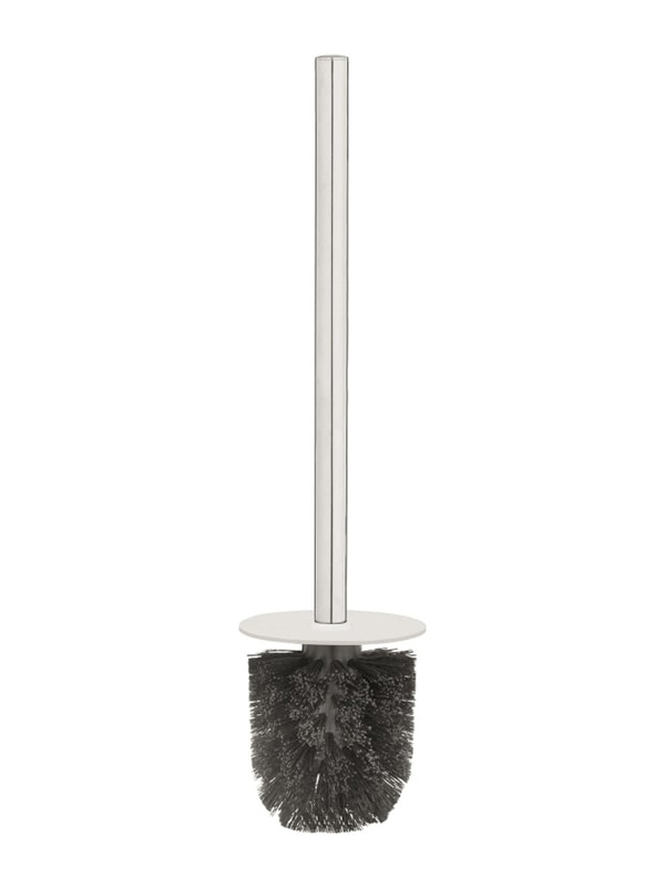 Stone toilet brush and stand