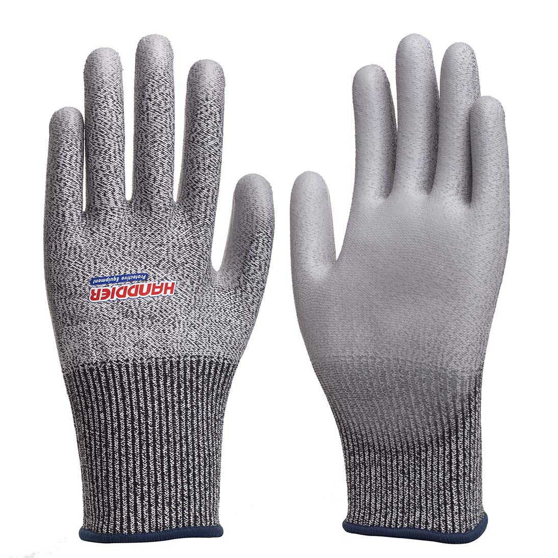 13G cut resistant A3 glove PU palm coated 