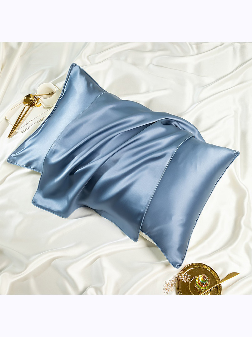Zipper Silk Pillowcase | Silk Pillowcase | Custom Color Silk Pillowcase