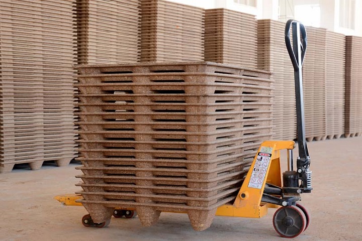 compressed wood pallet manufacturers usa