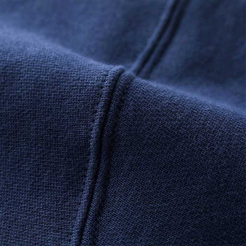 Man's thick vintage sweater plain NAVY custom printing pullover plus size hoodies high quality manufacturers