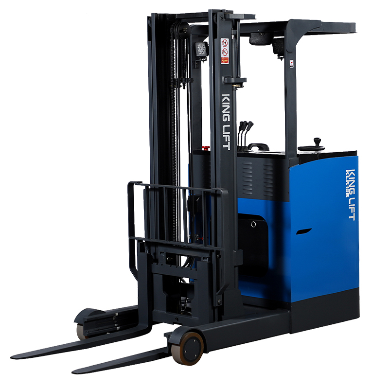 Electric Reach stand-up Forklift