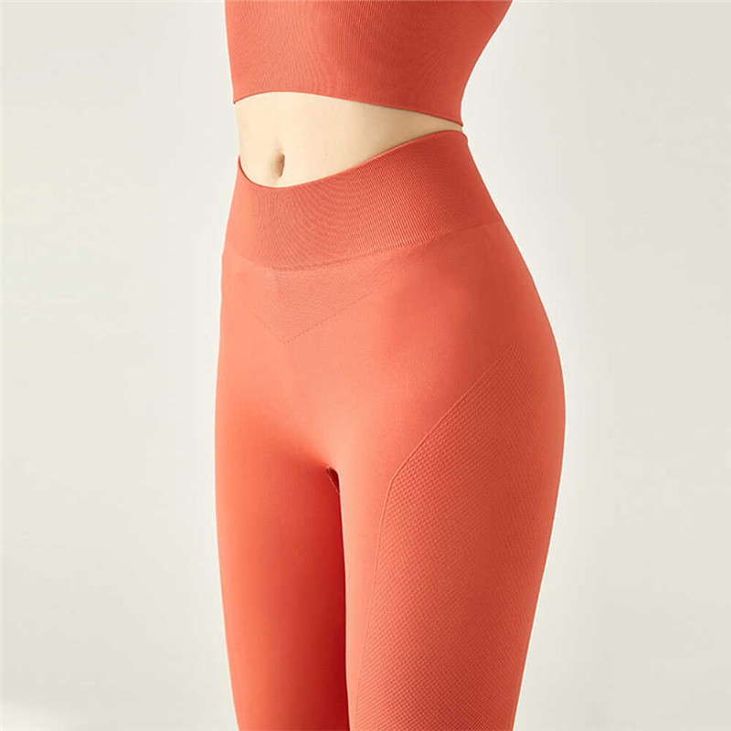 Customized orange sport legging