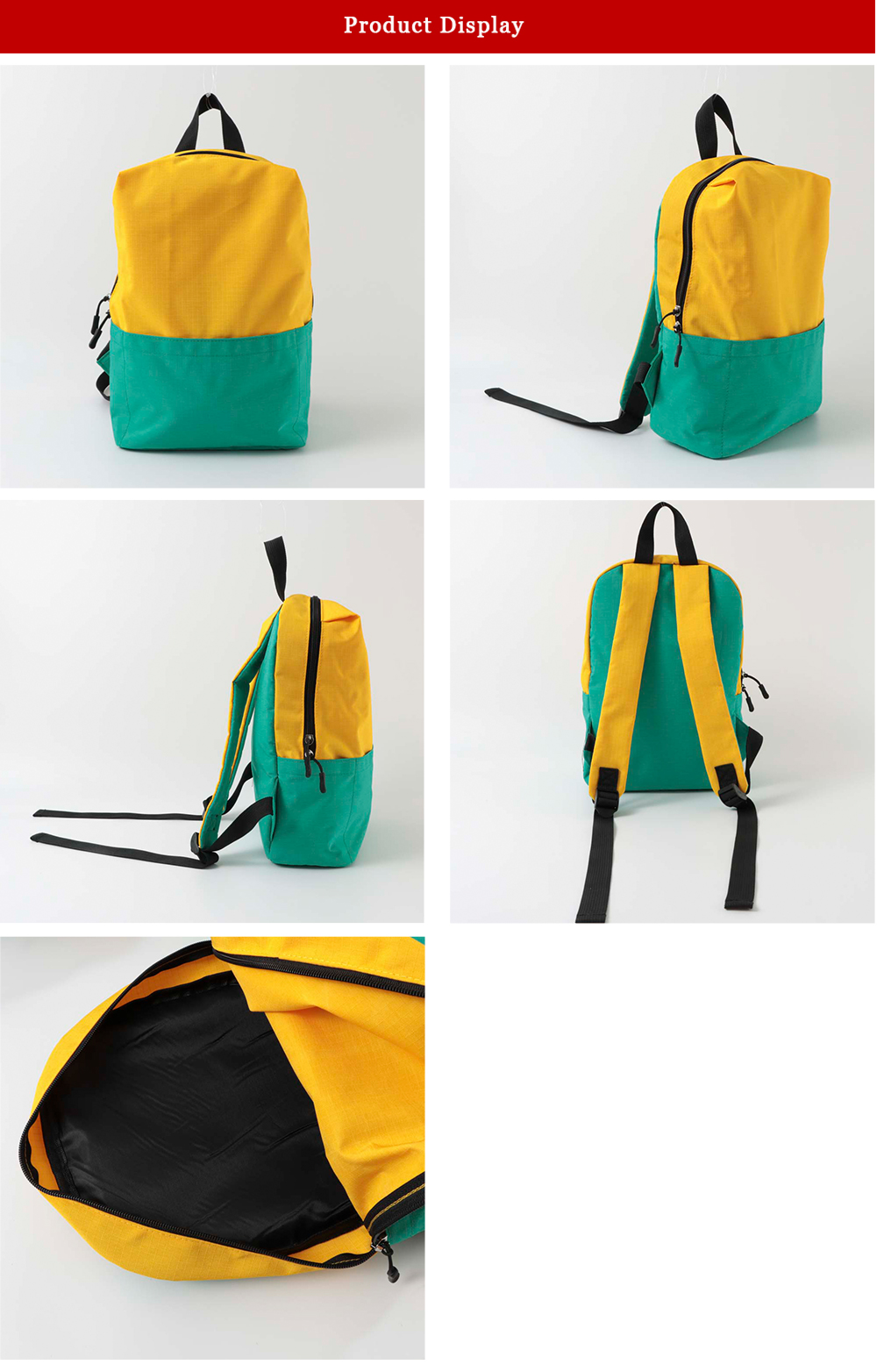 Green Yellow Sport Backpack | China Sport Backpack | Fitness Accessories Sport Backpack