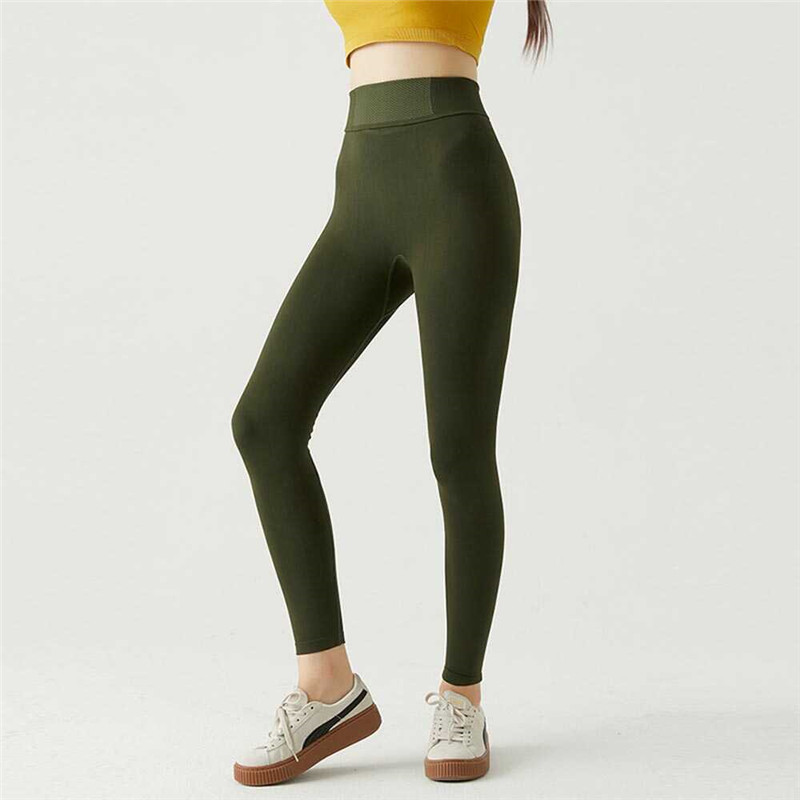 Custom design yoga pants wholesale high waisted band leggings with logo